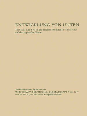 cover image of Entwicklung von unten